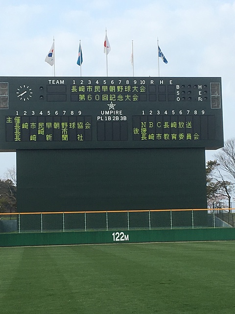 2018年度 長崎市民早朝野球大会 開会式